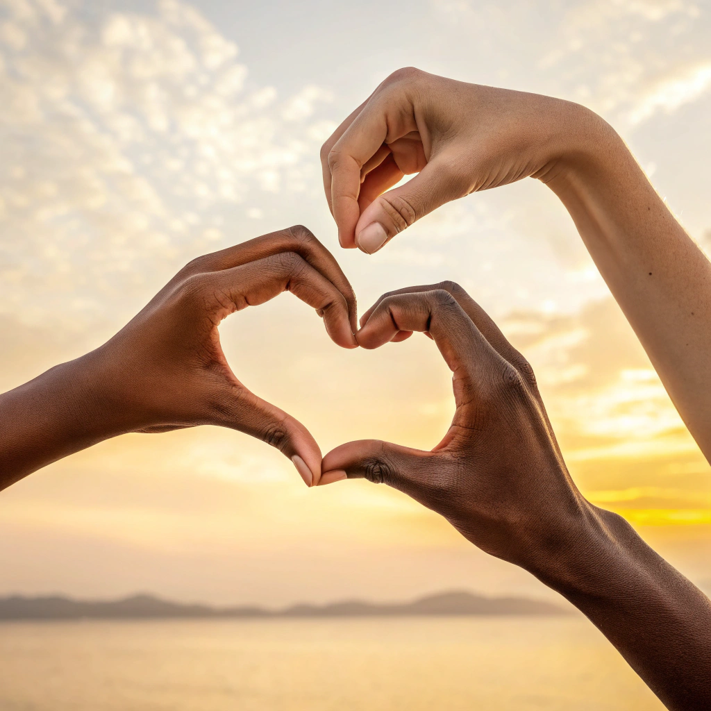 Heart symbol for community