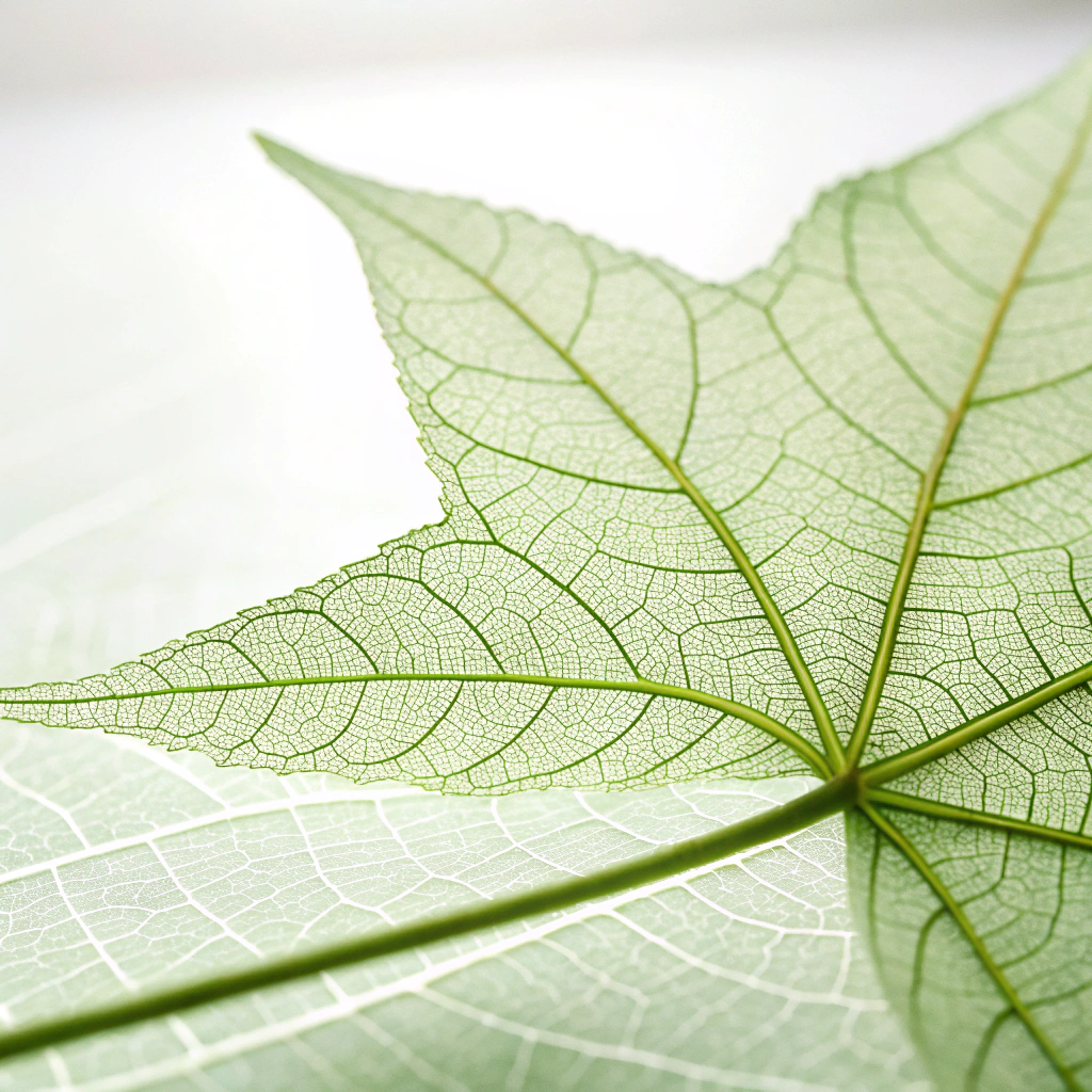 Growth leaf icon