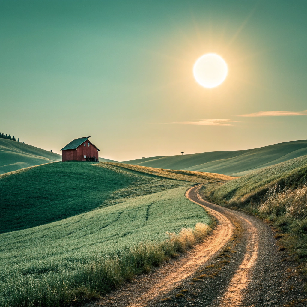 Hopeful sun icon